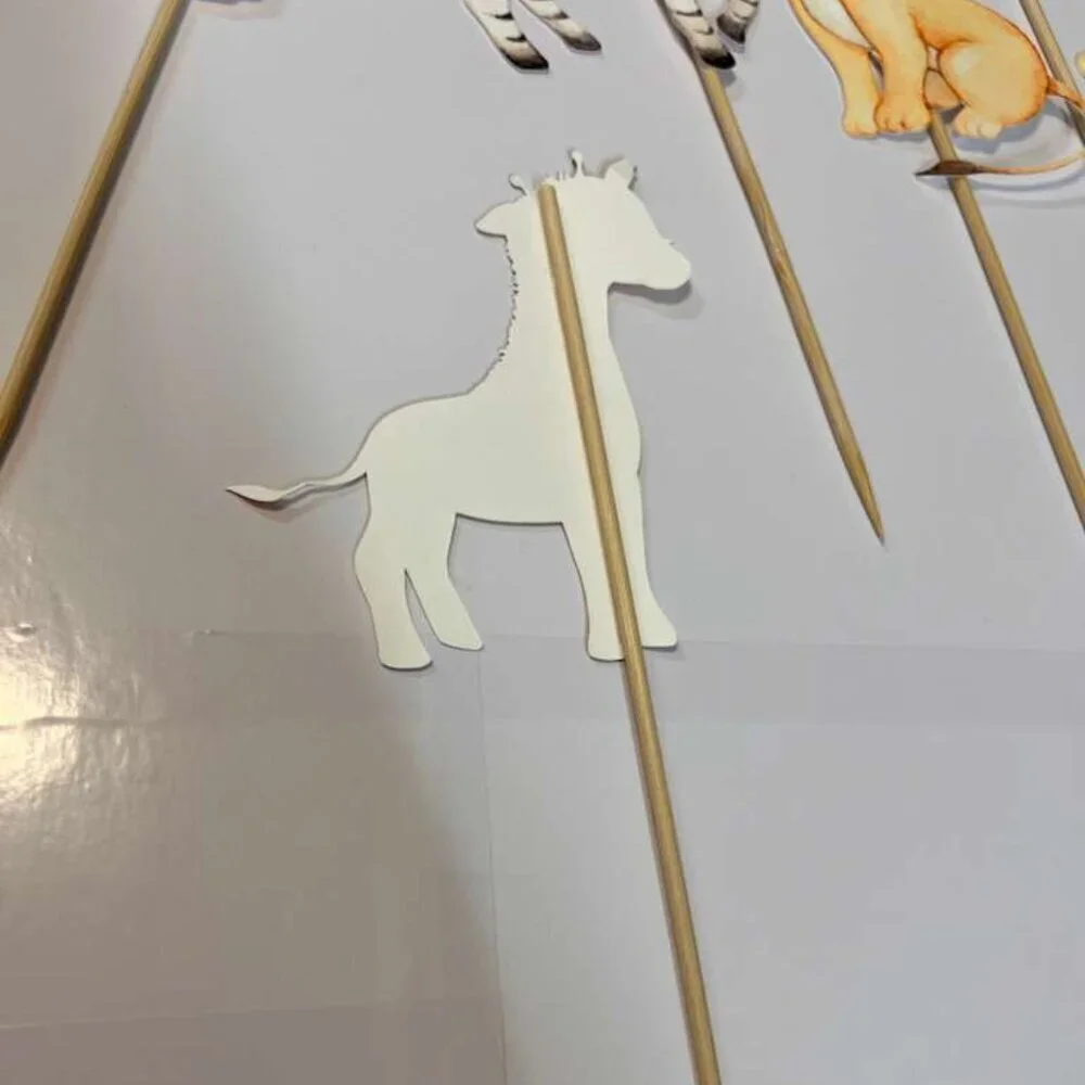 New Baby Animals Cake Topper